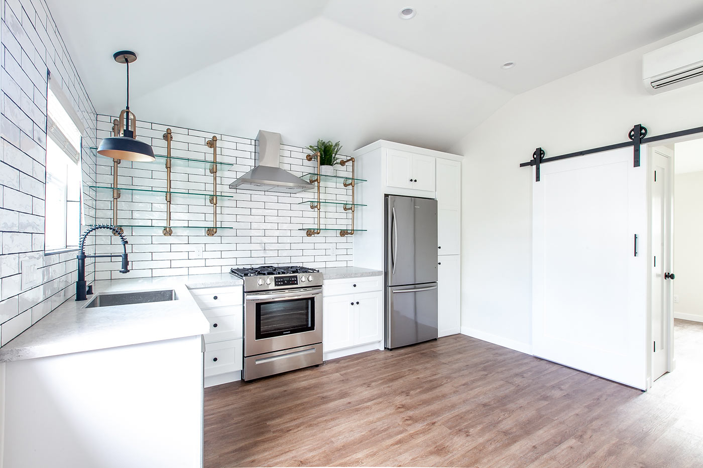 ADU Garage Conversion Kitchen - San Clemente