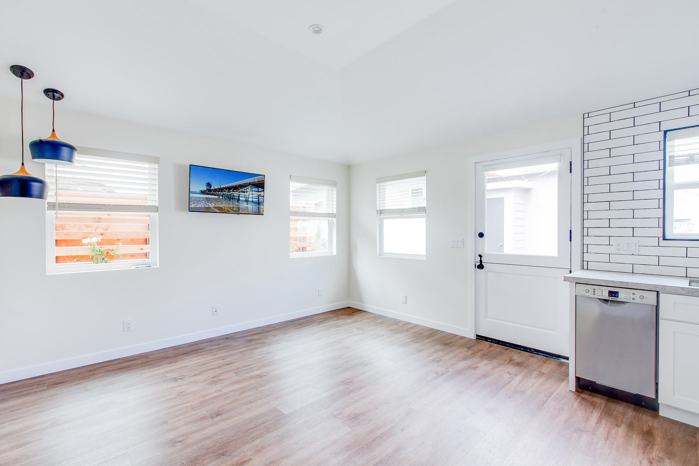 ADU Garage Conversion Living Room- San Clemente