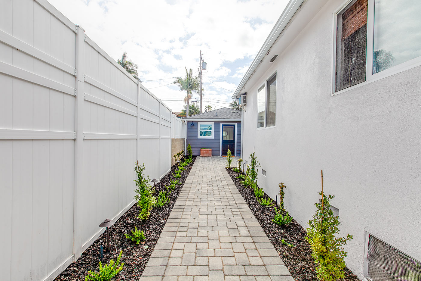 ADU Garage Conversion Walkway - San Clemente